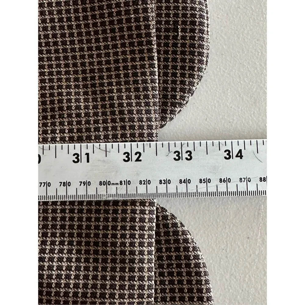 Hugo Boss Einstein Blazer Mens 46R Brown 3‎ Button Vintage 80s USA Union